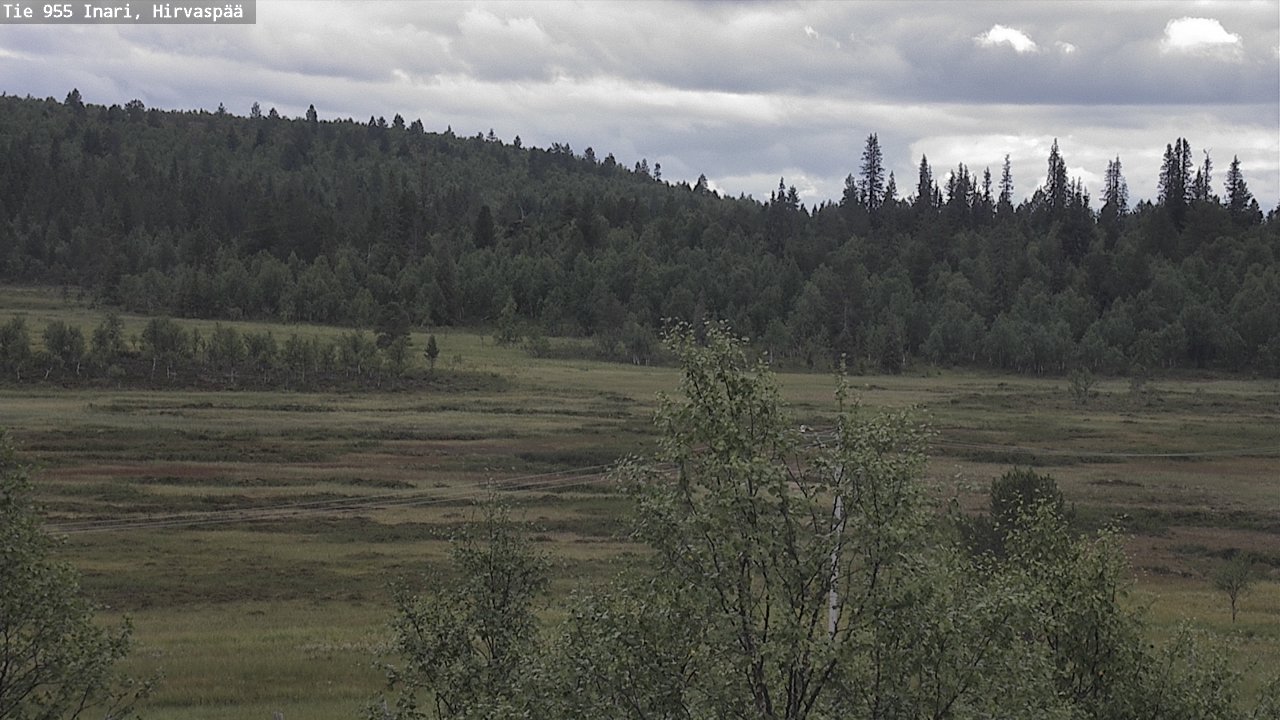 Kelikamerat Kuva Tie 955 Inari, Hirvaspää, Inari, Lappi