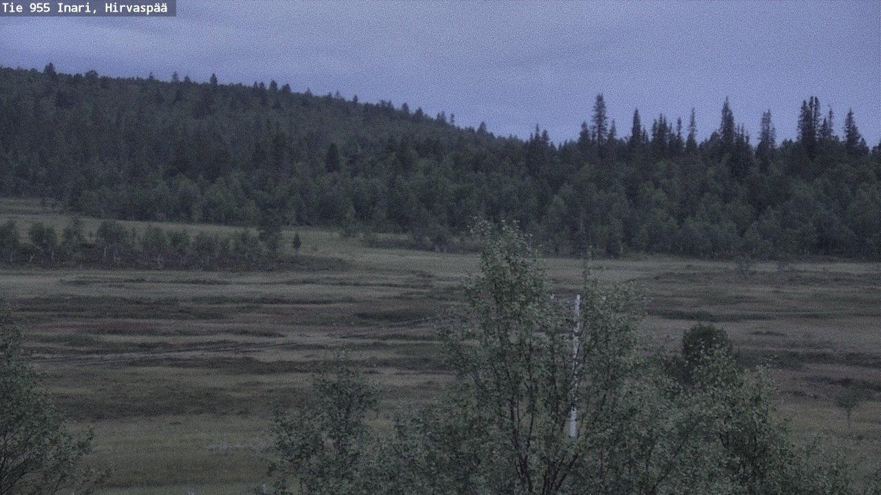 Kelikamerat Kuva Tie 955 Inari, Hirvaspää, Inari, Lappi