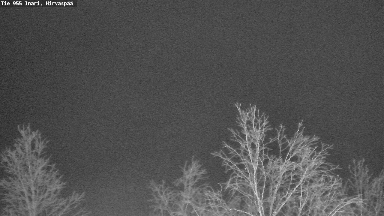 Weather Camera Image Väg 955 Enare, Hirvaspää, Inari, Lappi