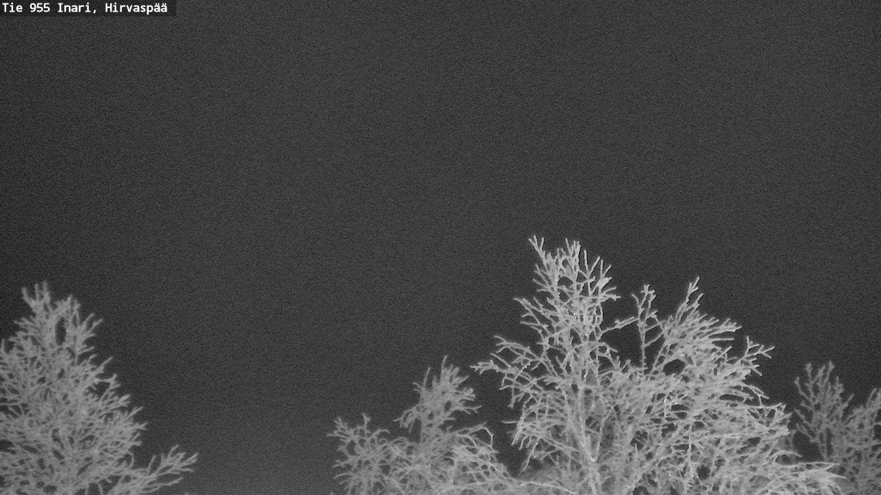 Weather Camera Image Väg 955 Enare, Hirvaspää, Inari, Lappi