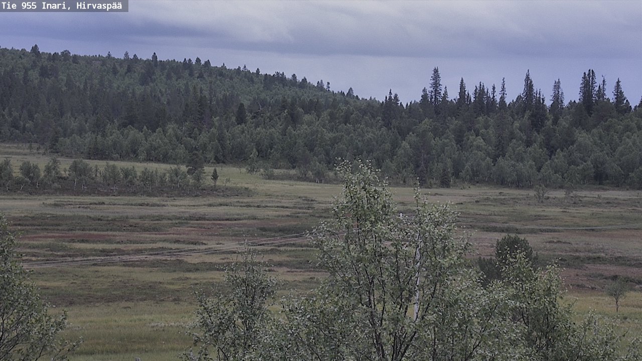 Kelikamerat Kuva Tie 955 Inari, Hirvaspää, Inari, Lappi
