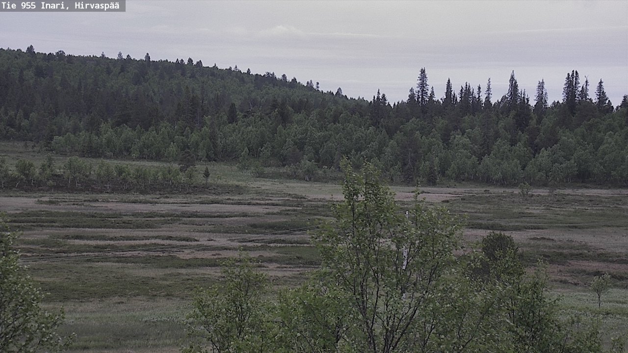 Kelikamerat Kuva Tie 955 Inari, Hirvaspää, Inari, Lappi