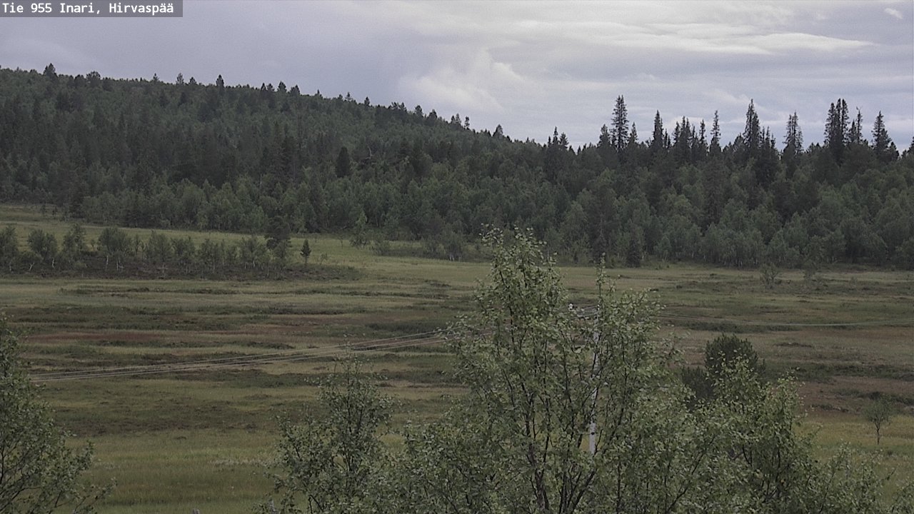 Kelikamerat Kuva Tie 955 Inari, Hirvaspää, Inari, Lappi