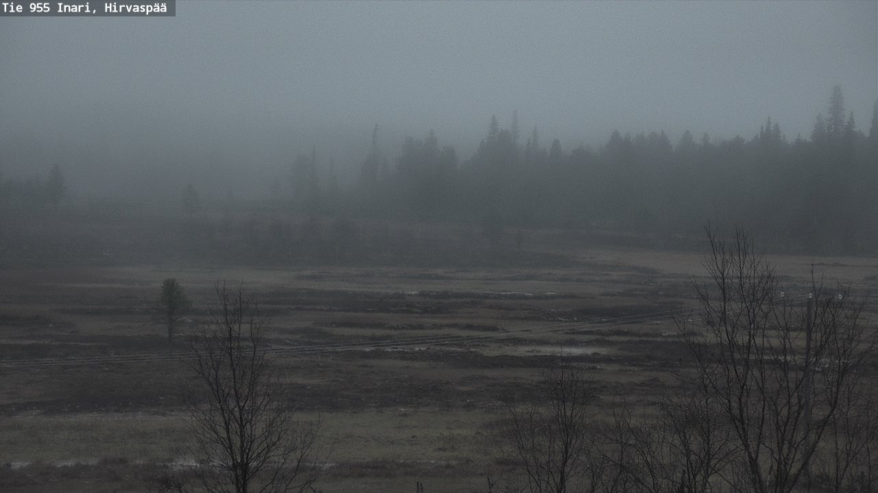 Kelikamerat Kuva Tie 955 Inari, Hirvaspää, Inari, Lappi