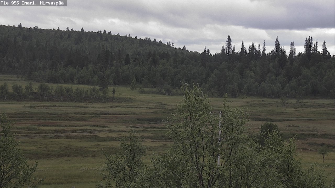 Kelikamerat Kuva Tie 955 Inari, Hirvaspää, Inari, Lappi