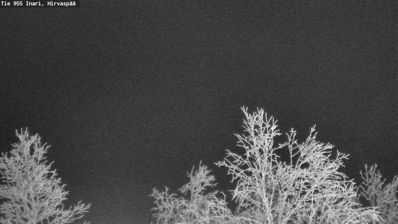 Weather Camera Image Väg 955 Enare, Hirvaspää, Inari, Lappi