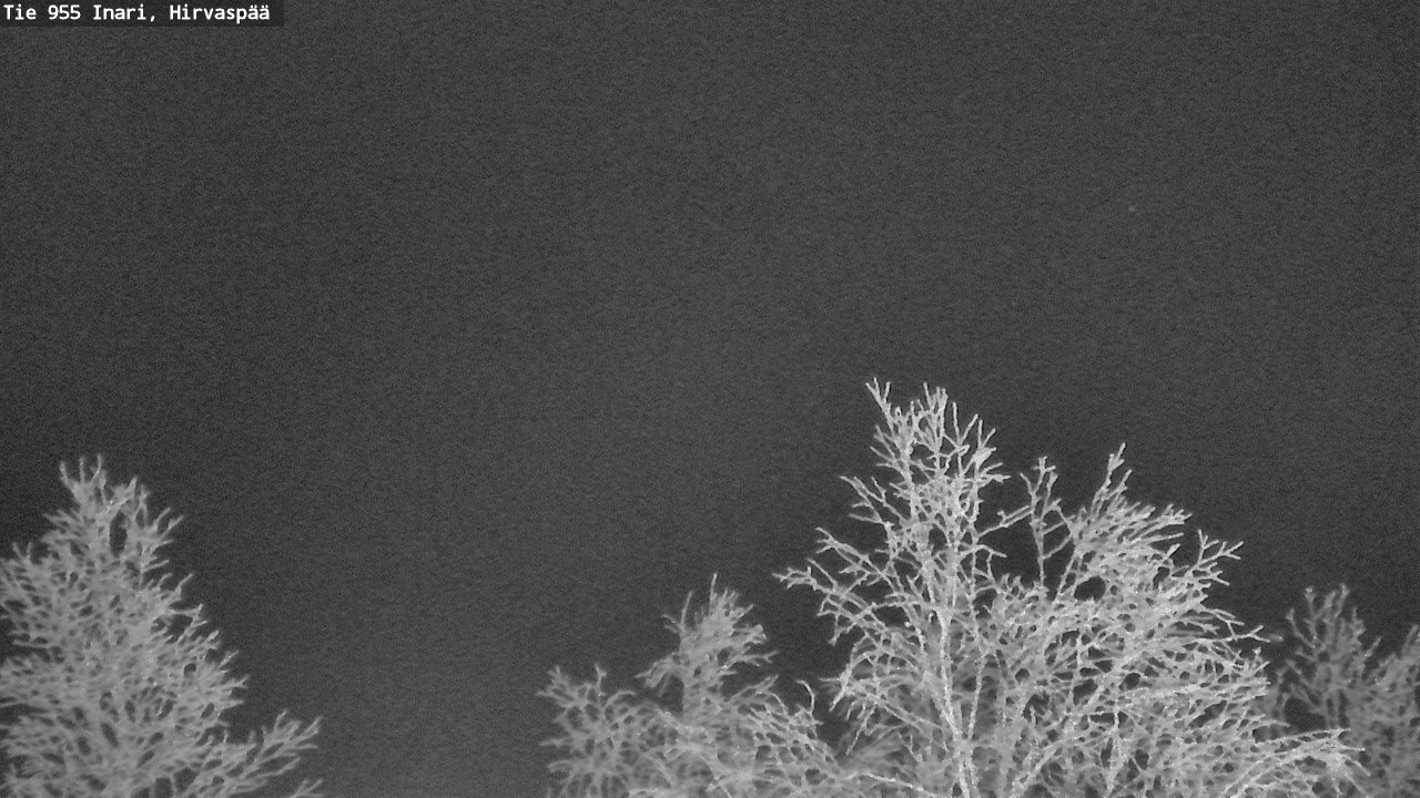 Weather Camera Image Väg 955 Enare, Hirvaspää, Inari, Lappi