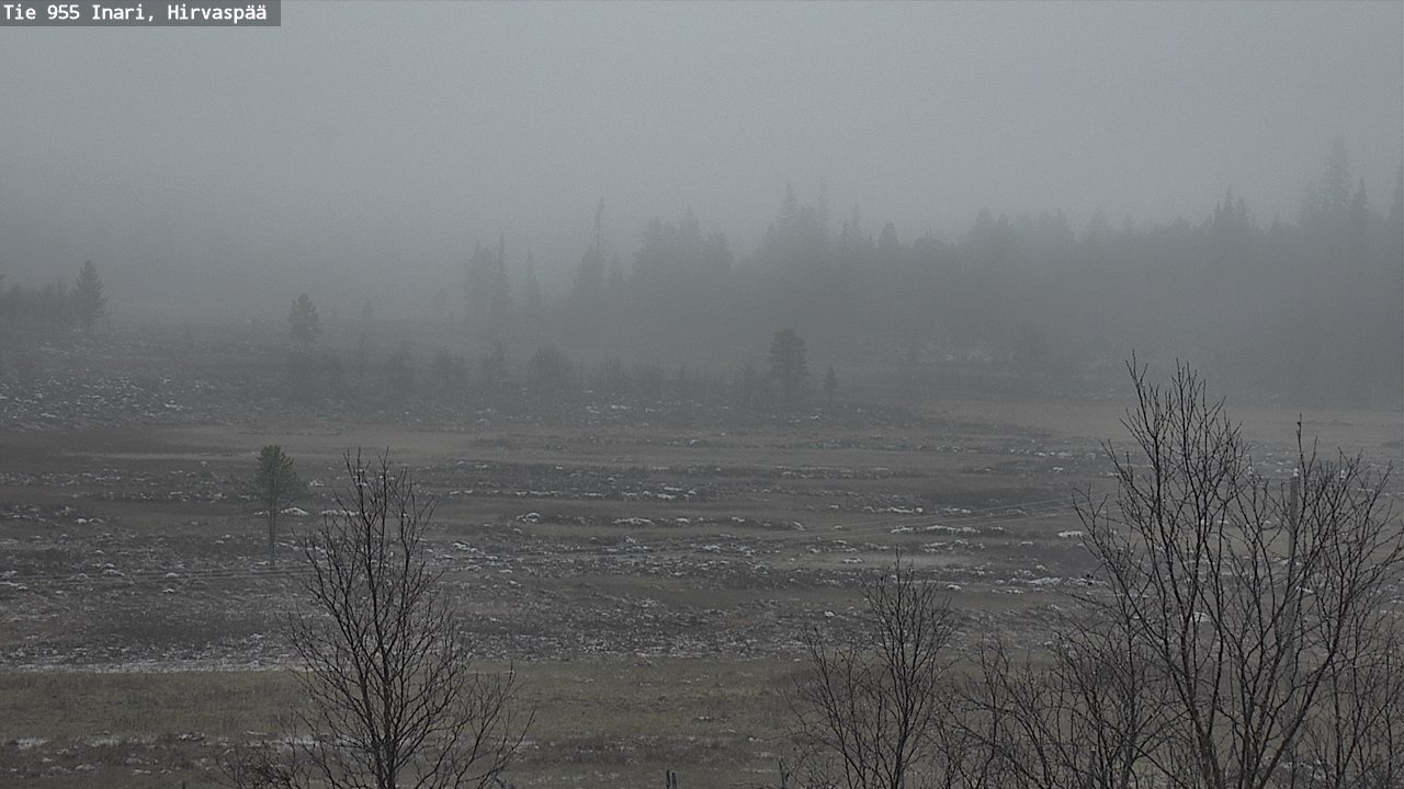 Kelikamerat Kuva Tie 955 Inari, Hirvaspää, Inari, Lappi