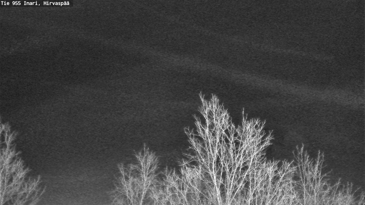 Kelikamerat Kuva Tie 955 Inari, Hirvaspää, Inari, Lappi