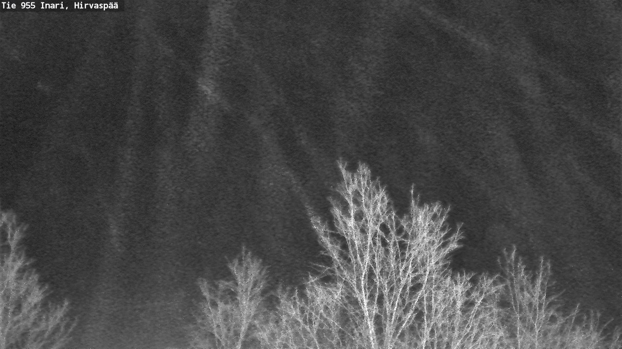 Kelikamerat Kuva Tie 955 Inari, Hirvaspää, Inari, Lappi
