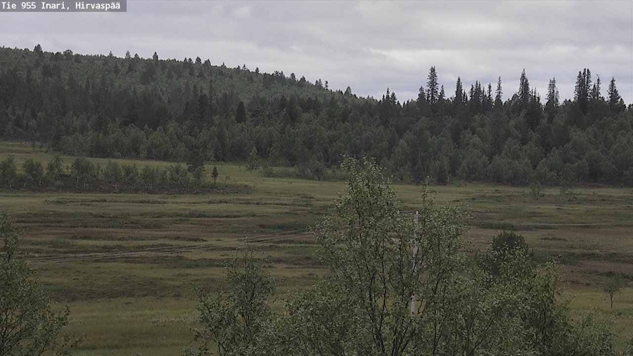 Kelikamerat Kuva Tie 955 Inari, Hirvaspää, Inari, Lappi