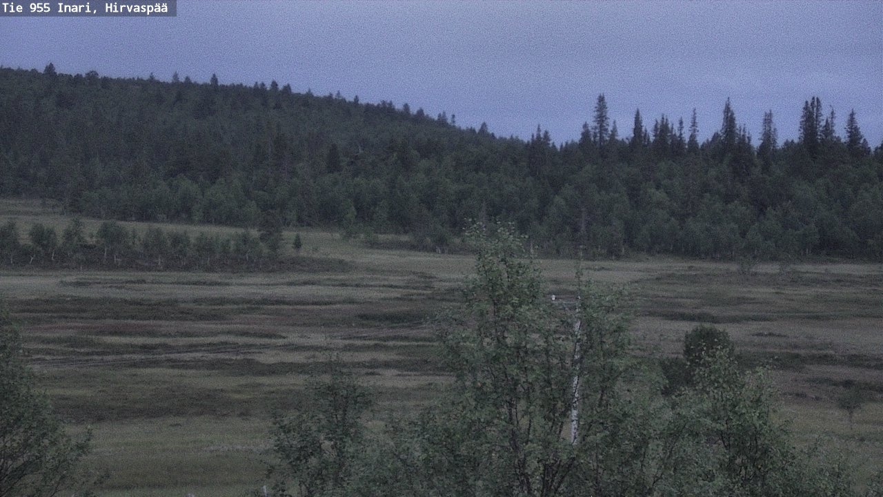 Kelikamerat Kuva Tie 955 Inari, Hirvaspää, Inari, Lappi