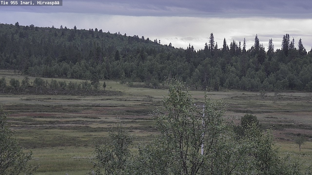 Kelikamerat Kuva Tie 955 Inari, Hirvaspää, Inari, Lappi