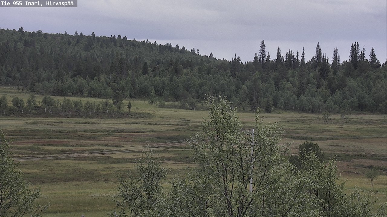 Kelikamerat Kuva Tie 955 Inari, Hirvaspää, Inari, Lappi