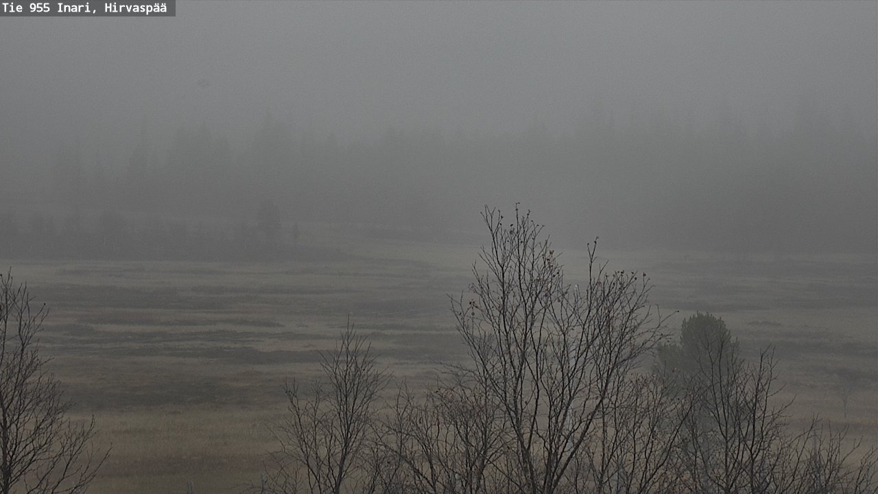 Kelikamerat Kuva Tie 955 Inari, Hirvaspää, Inari, Lappi
