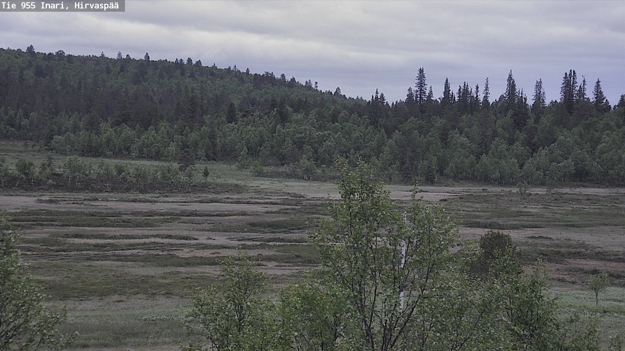 Kelikamerat Kuva Tie 955 Inari, Hirvaspää, Inari, Lappi