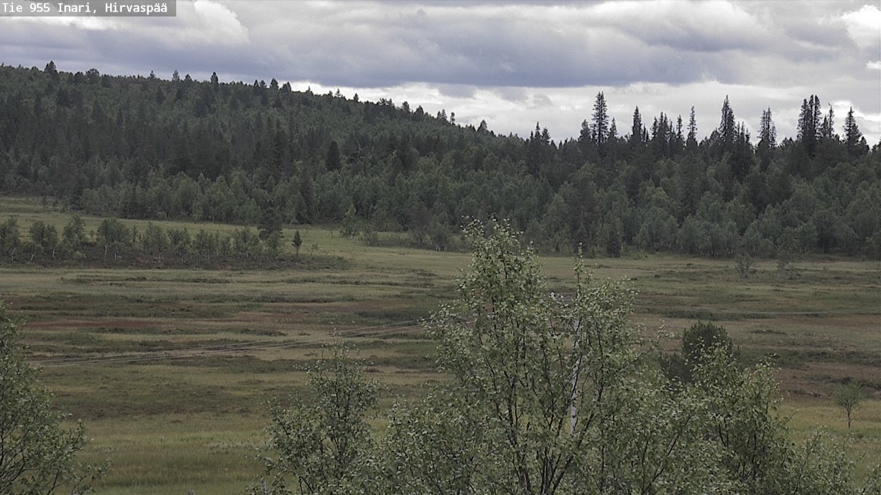 Kelikamerat Kuva Tie 955 Inari, Hirvaspää, Inari, Lappi