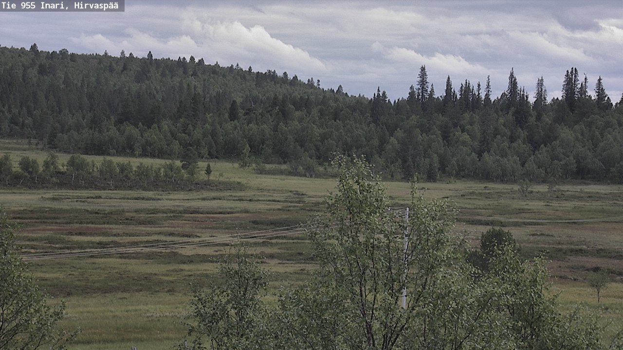 Kelikamerat Kuva Tie 955 Inari, Hirvaspää, Inari, Lappi