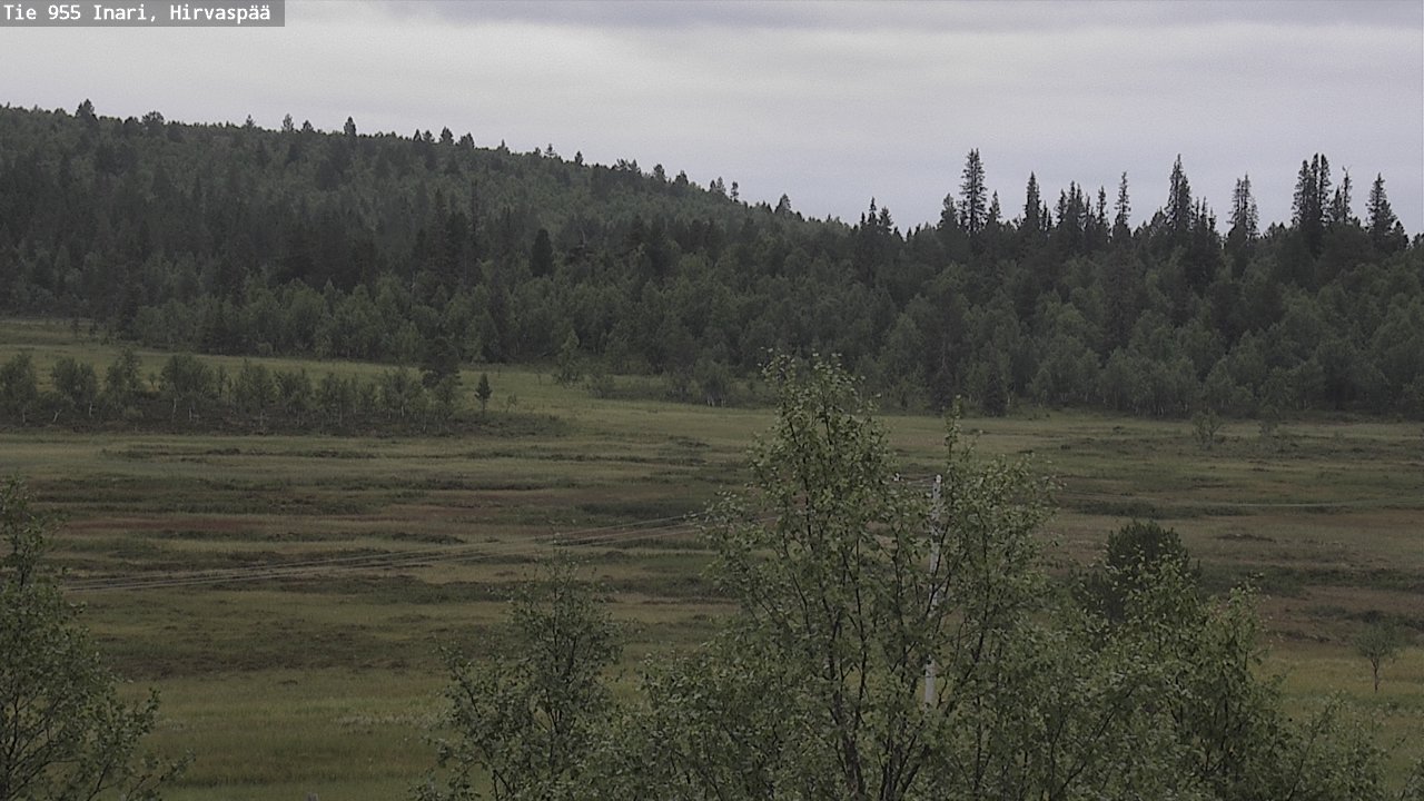 Kelikamerat Kuva Tie 955 Inari, Hirvaspää, Inari, Lappi