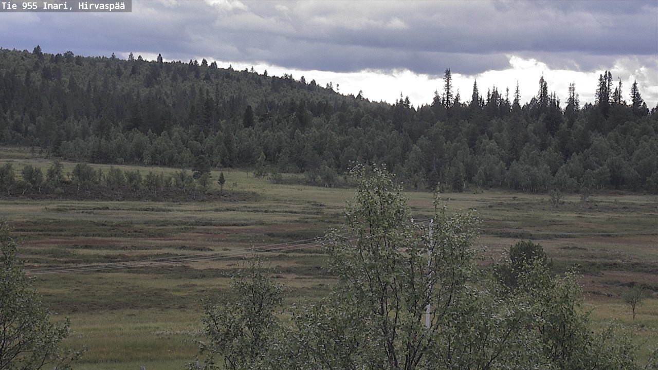 Kelikamerat Kuva Tie 955 Inari, Hirvaspää, Inari, Lappi
