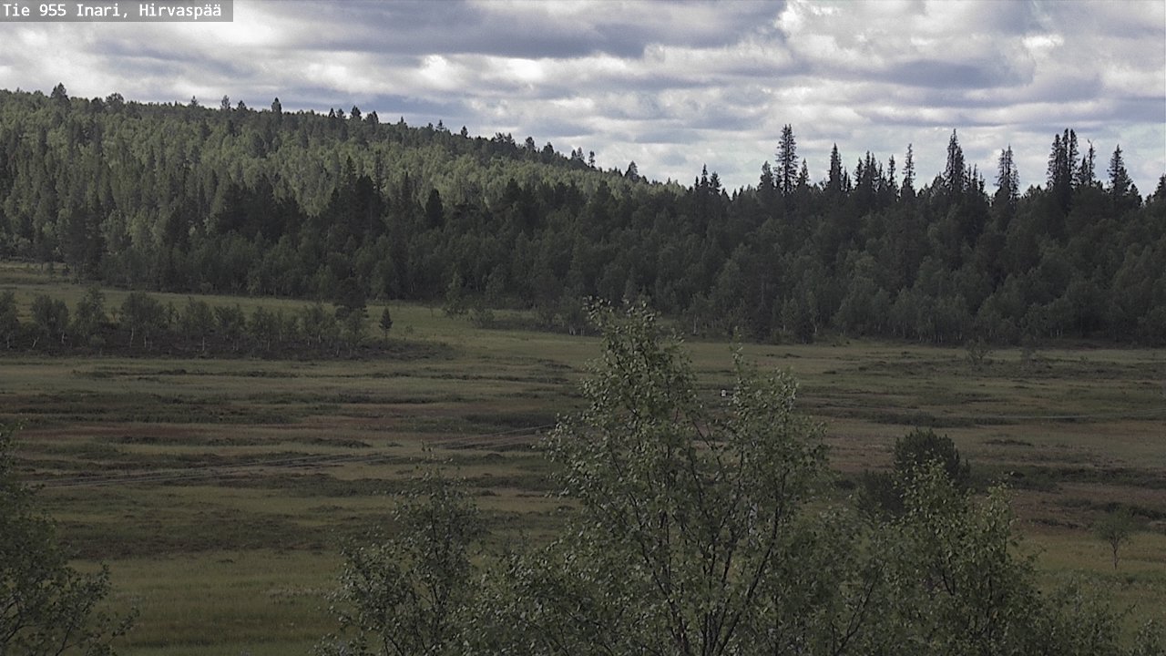 Weather Camera Image Väg 955 Enare, Hirvaspää, Inari, Lappi