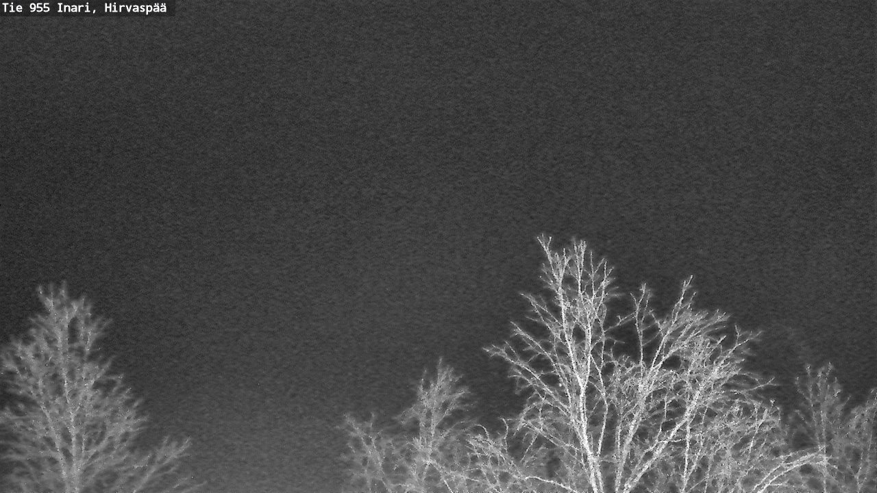 Weather Camera Image Väg 955 Enare, Hirvaspää, Inari, Lappi