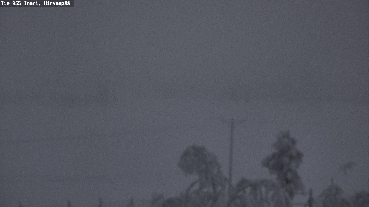 Kelikamerat Kuva Tie 955 Inari, Hirvaspää, Inari, Lappi