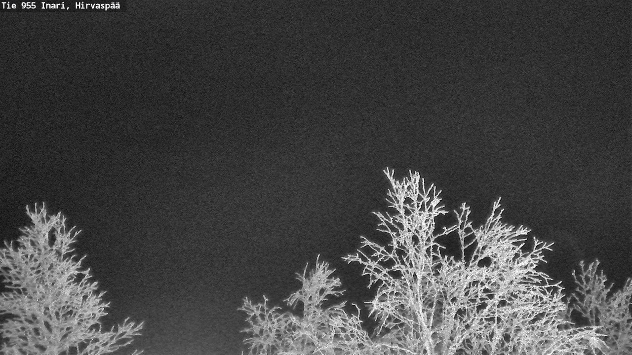 Weather Camera Image Väg 955 Enare, Hirvaspää, Inari, Lappi