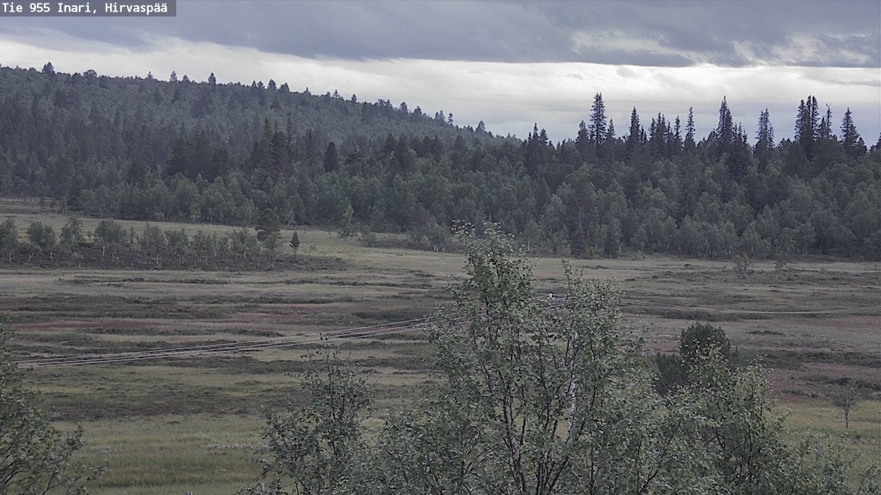 Kelikamerat Kuva Tie 955 Inari, Hirvaspää, Inari, Lappi