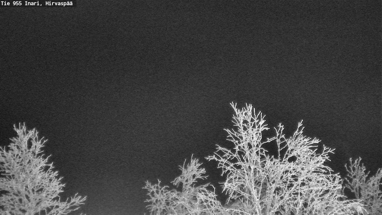 Weather Camera Image Väg 955 Enare, Hirvaspää, Inari, Lappi