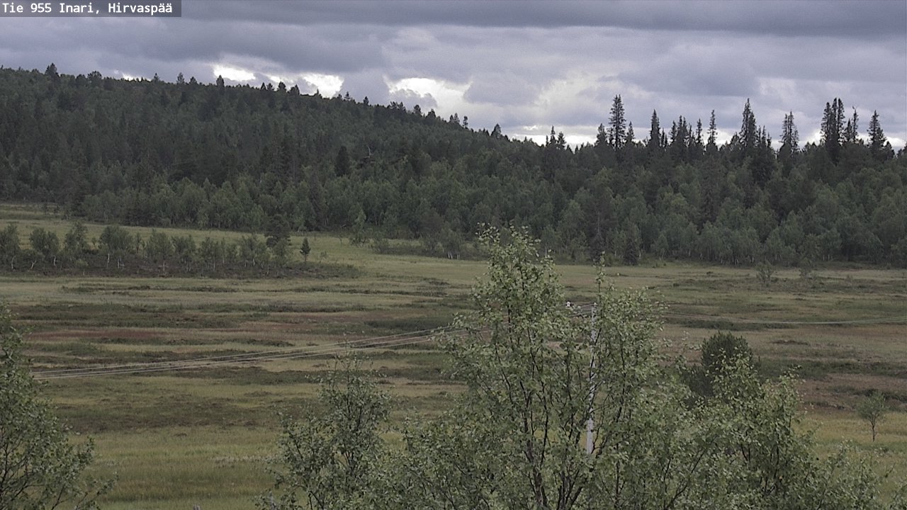 Kelikamerat Kuva Tie 955 Inari, Hirvaspää, Inari, Lappi