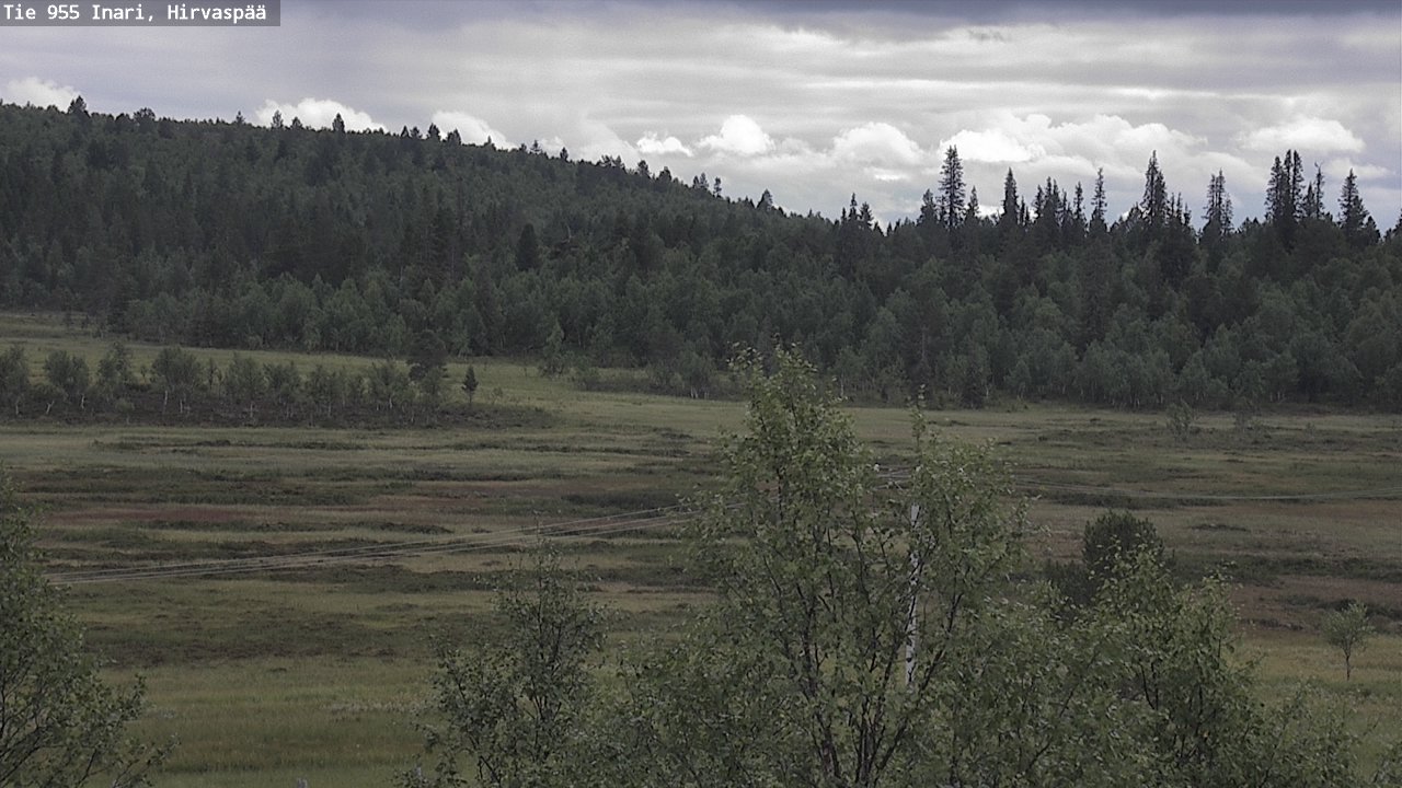 Kelikamerat Kuva Tie 955 Inari, Hirvaspää, Inari, Lappi