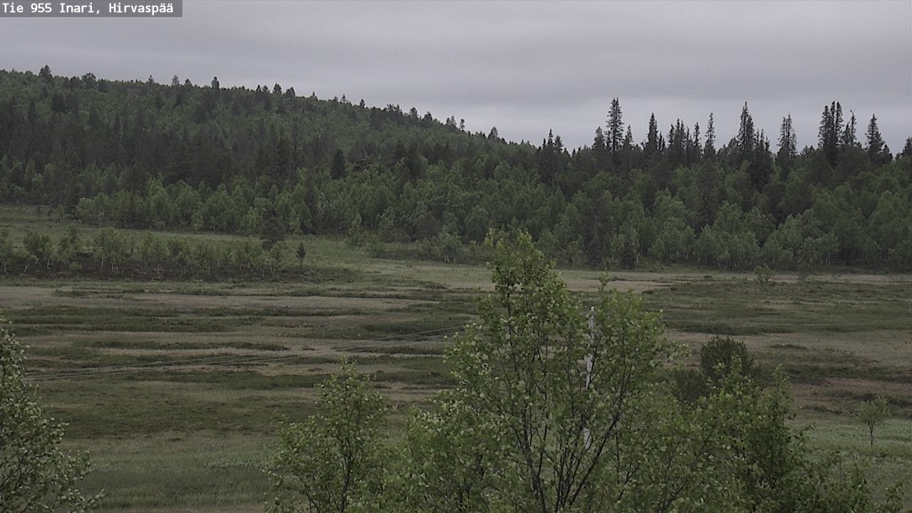 Kelikamerat Kuva Tie 955 Inari, Hirvaspää, Inari, Lappi