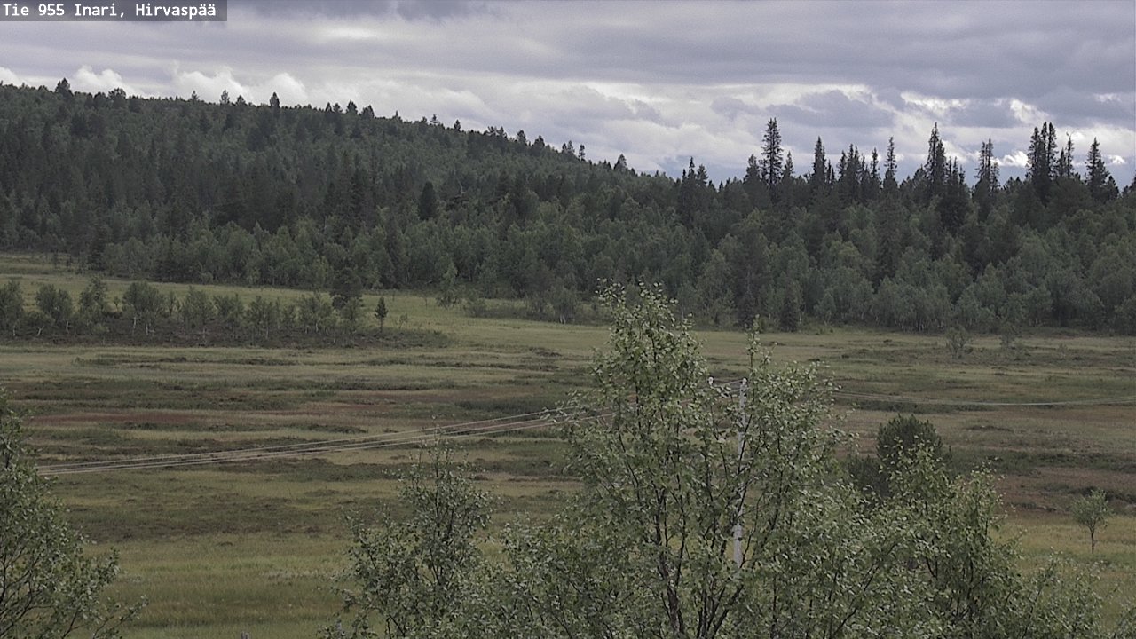 Kelikamerat Kuva Tie 955 Inari, Hirvaspää, Inari, Lappi