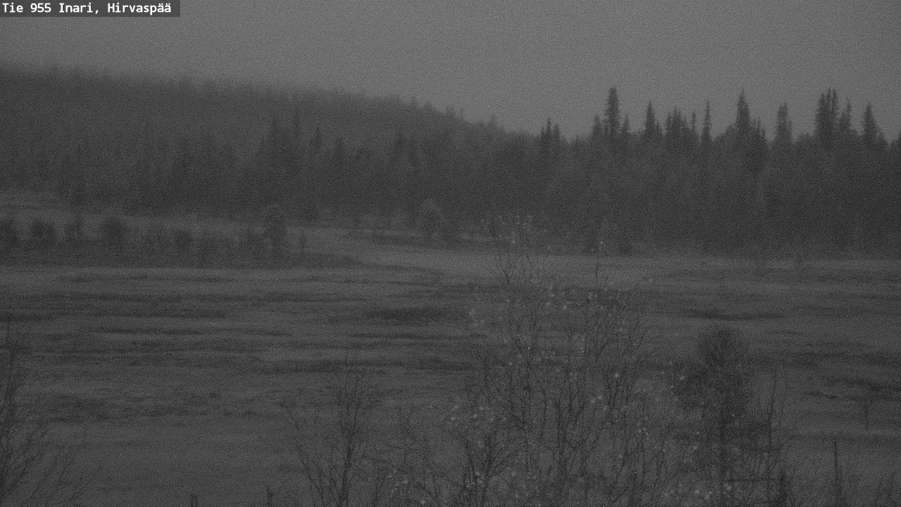 Kelikamerat Kuva Tie 955 Inari, Hirvaspää, Inari, Lappi