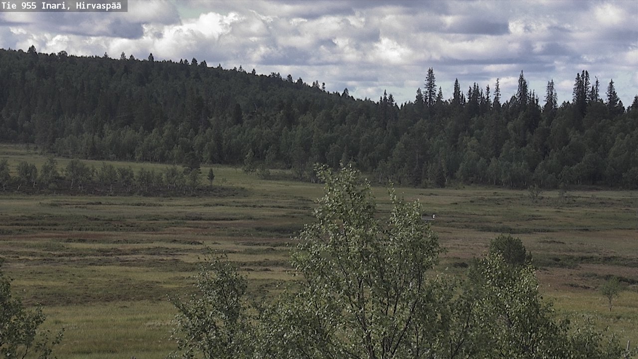 Weather Camera Image Väg 955 Enare, Hirvaspää, Inari, Lappi