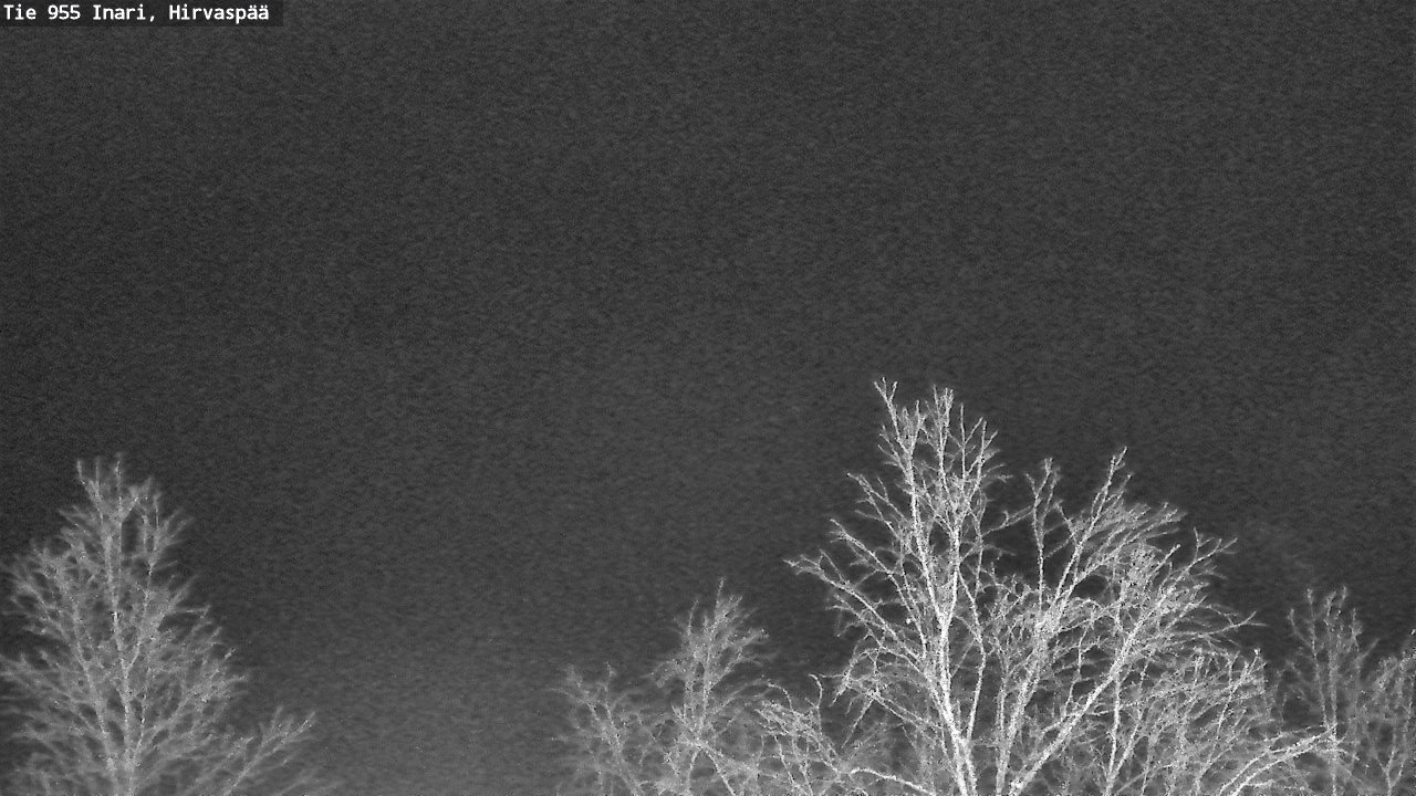 Weather Camera Image Väg 955 Enare, Hirvaspää, Inari, Lappi