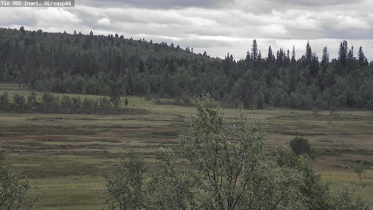 Kelikamerat Kuva Tie 955 Inari, Hirvaspää, Inari, Lappi