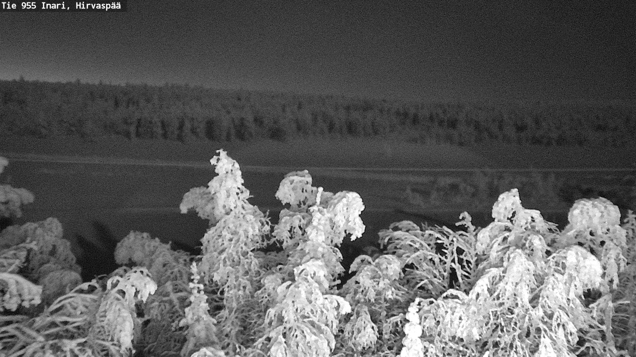 Kelikamerat Kuva Tie 955 Inari, Hirvaspää, Inari, Lappi