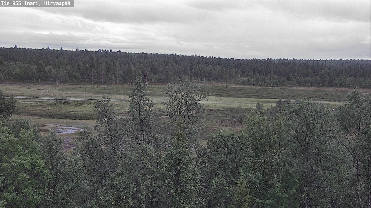 Kelikamerat Kuva Tie 955 Inari, Hirvaspää, Inari, Lappi