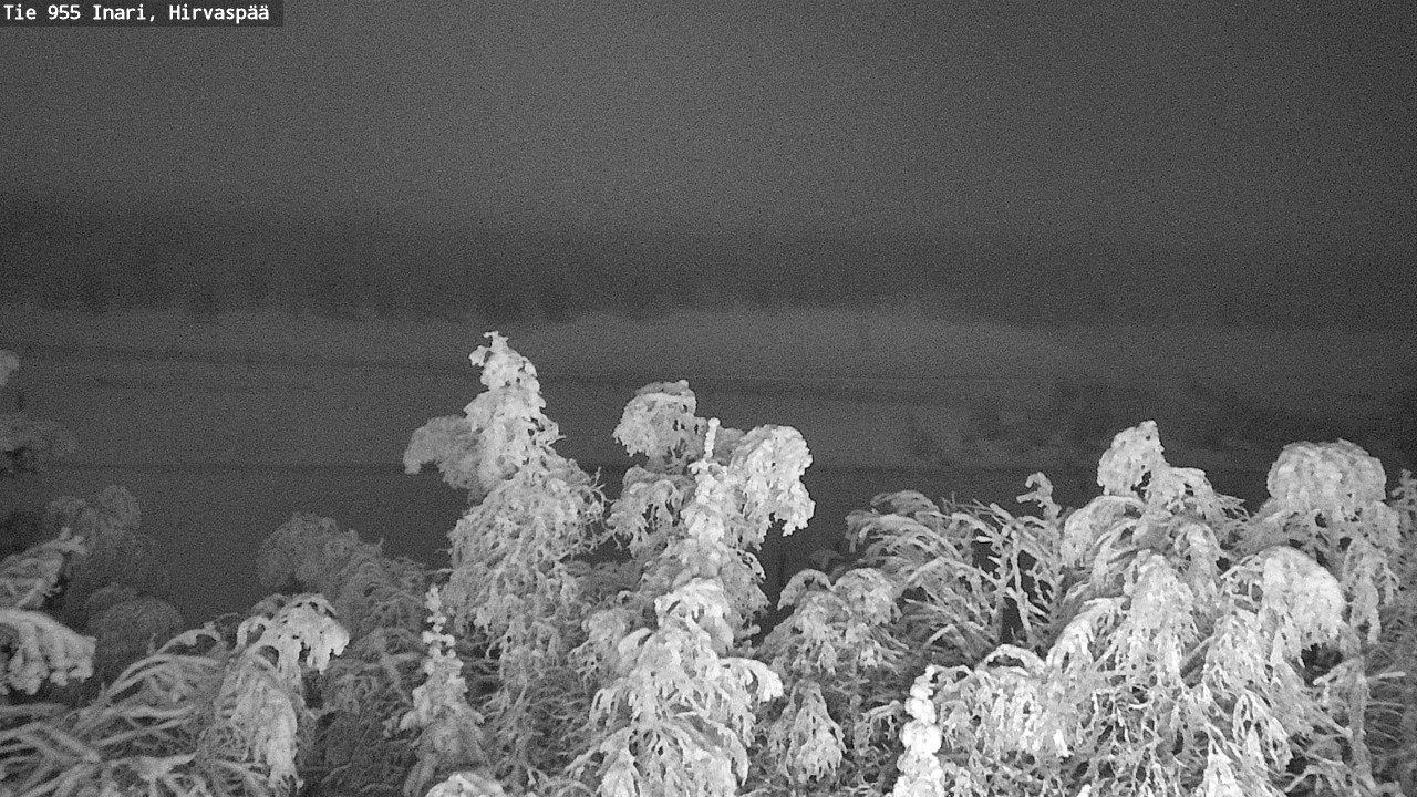 Kelikamerat Kuva Tie 955 Inari, Hirvaspää, Inari, Lappi