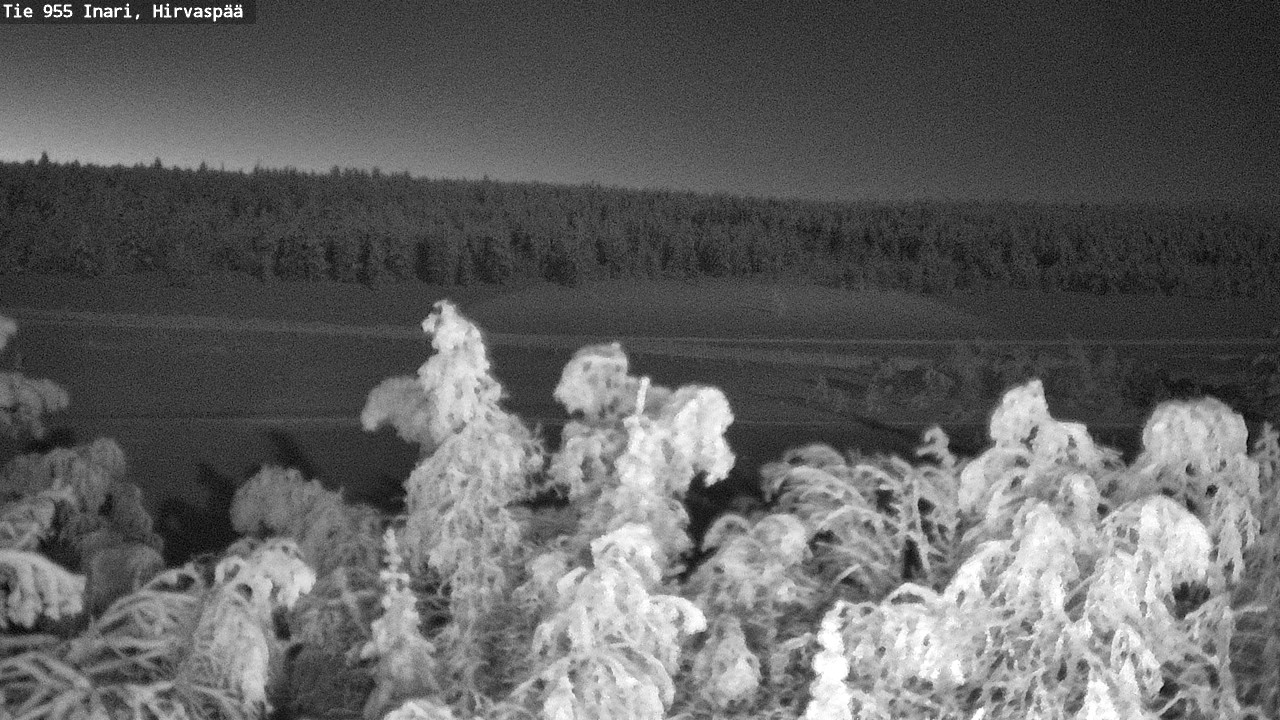 Kelikamerat Kuva Tie 955 Inari, Hirvaspää, Inari, Lappi