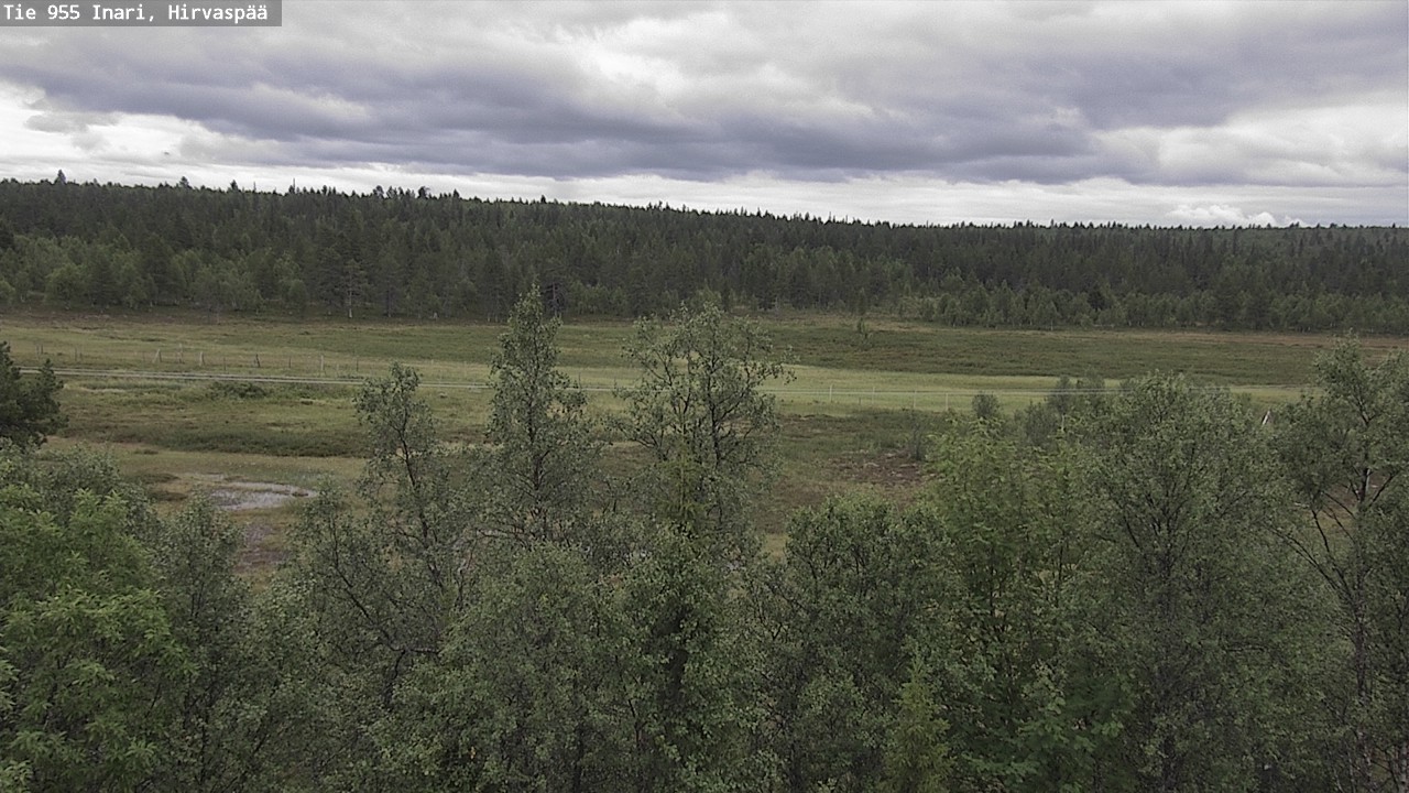 Kelikamerat Kuva Tie 955 Inari, Hirvaspää, Inari, Lappi
