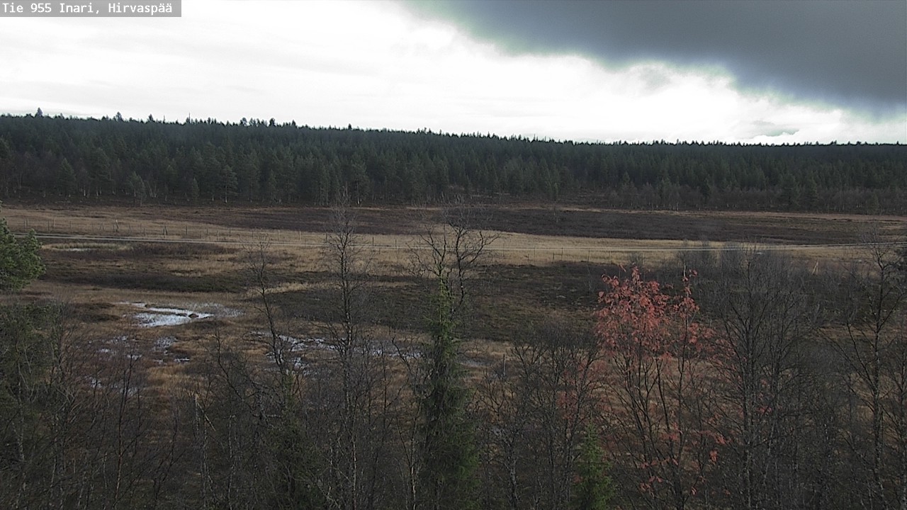 Weather Camera Image Road 955 Inari, Hirvaspää, Inari, Lappi