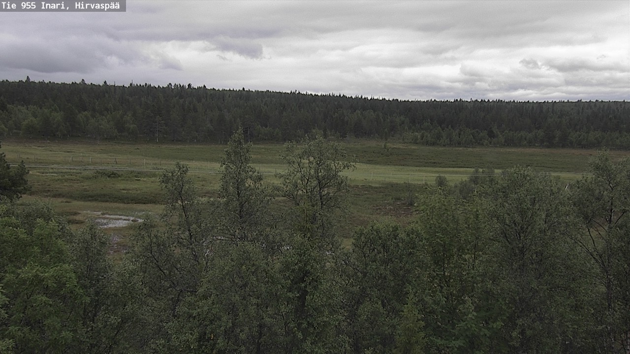 Kelikamerat Kuva Tie 955 Inari, Hirvaspää, Inari, Lappi