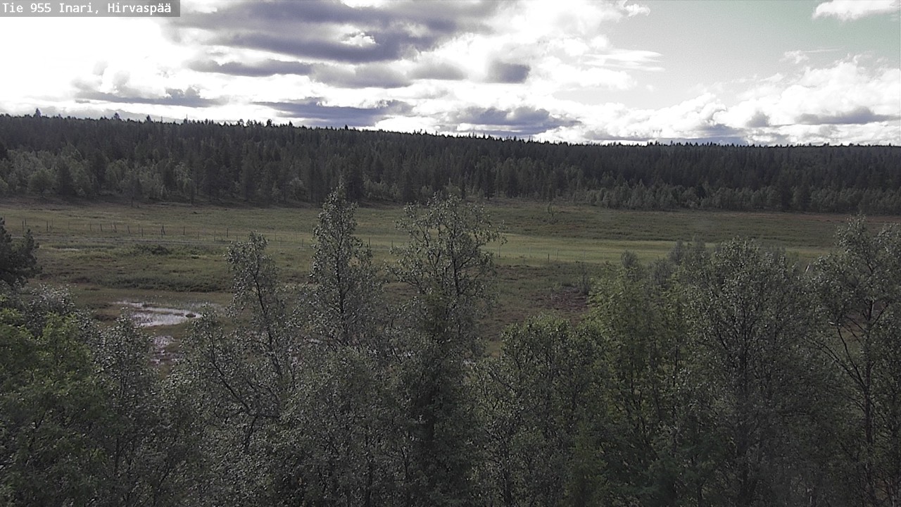 Weather Camera Image Väg 955 Enare, Hirvaspää, Inari, Lappi