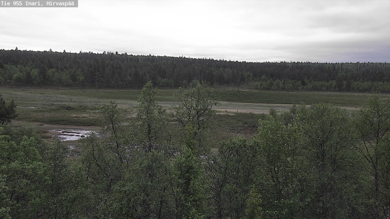 Kelikamerat Kuva Tie 955 Inari, Hirvaspää, Inari, Lappi