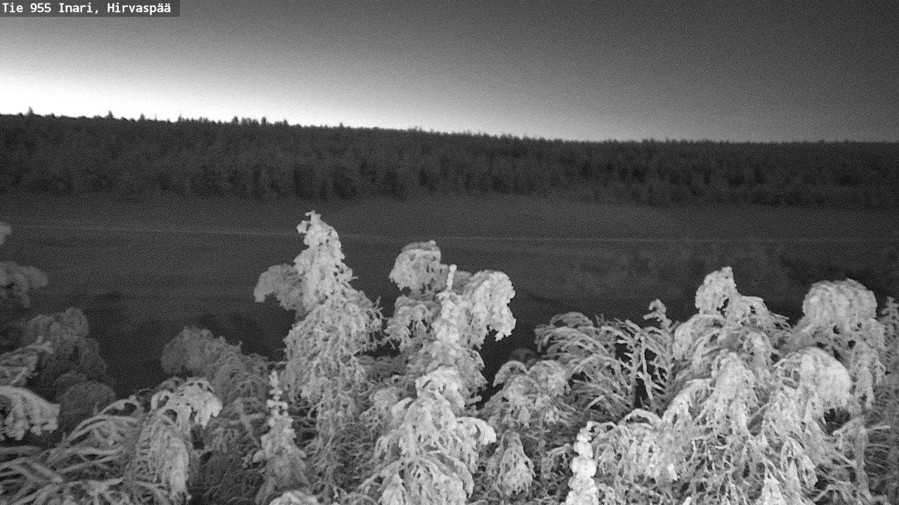 Kelikamerat Kuva Tie 955 Inari, Hirvaspää, Inari, Lappi