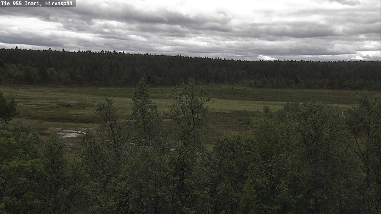 Kelikamerat Kuva Tie 955 Inari, Hirvaspää, Inari, Lappi