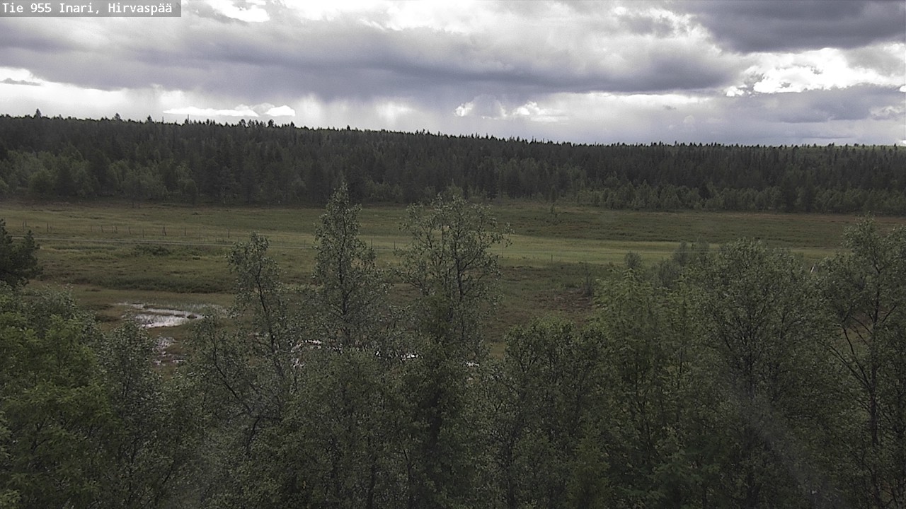 Weather Camera Image Väg 955 Enare, Hirvaspää, Inari, Lappi